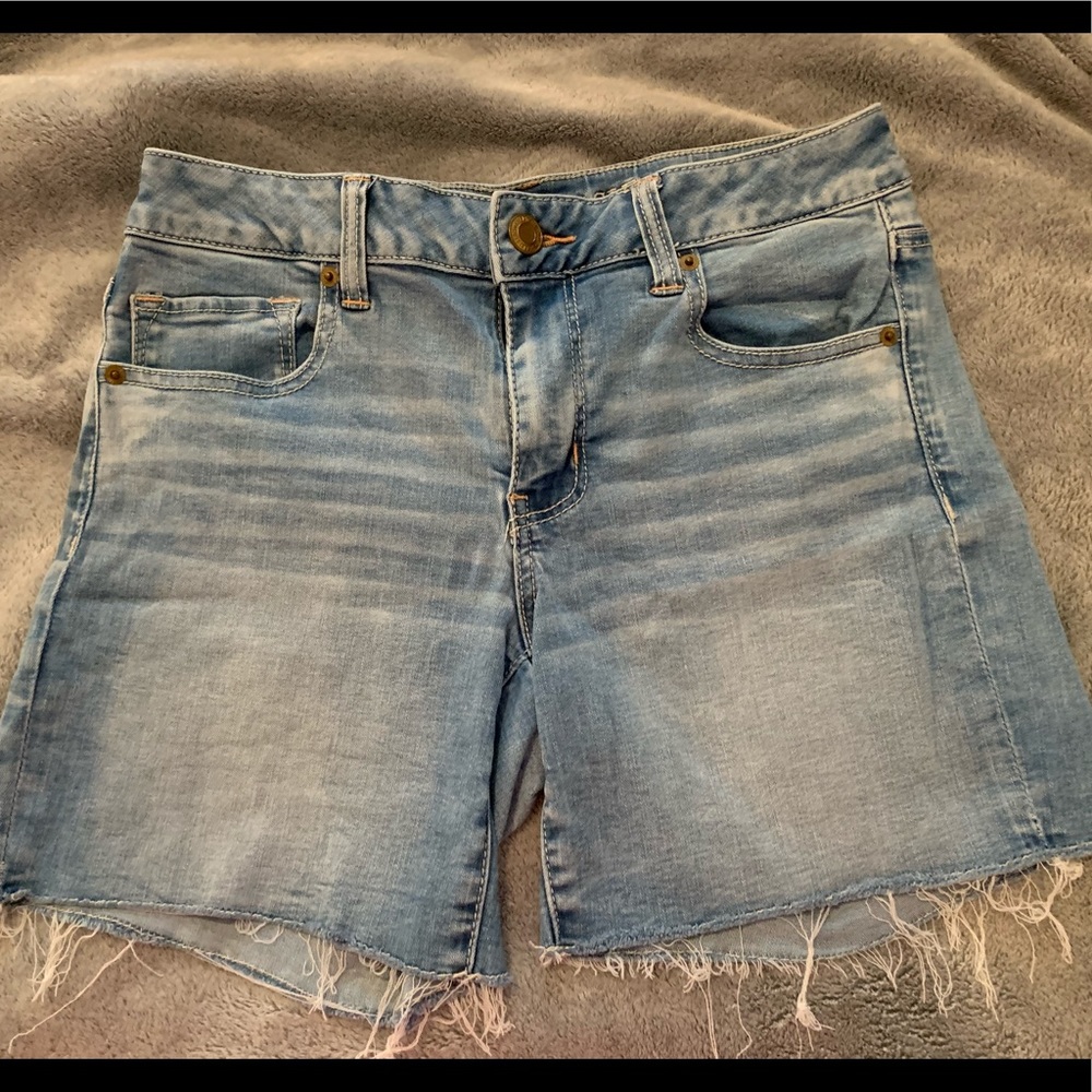 American Eagle Outfitter Distressed Bermuda Shorts